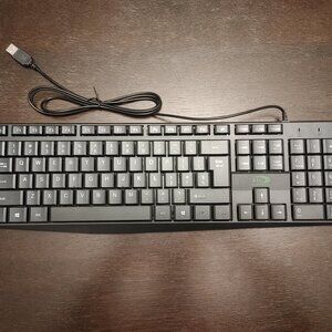 BRAND NEW IN BOX Skytech Global STG K9820 Office Keyboard Black